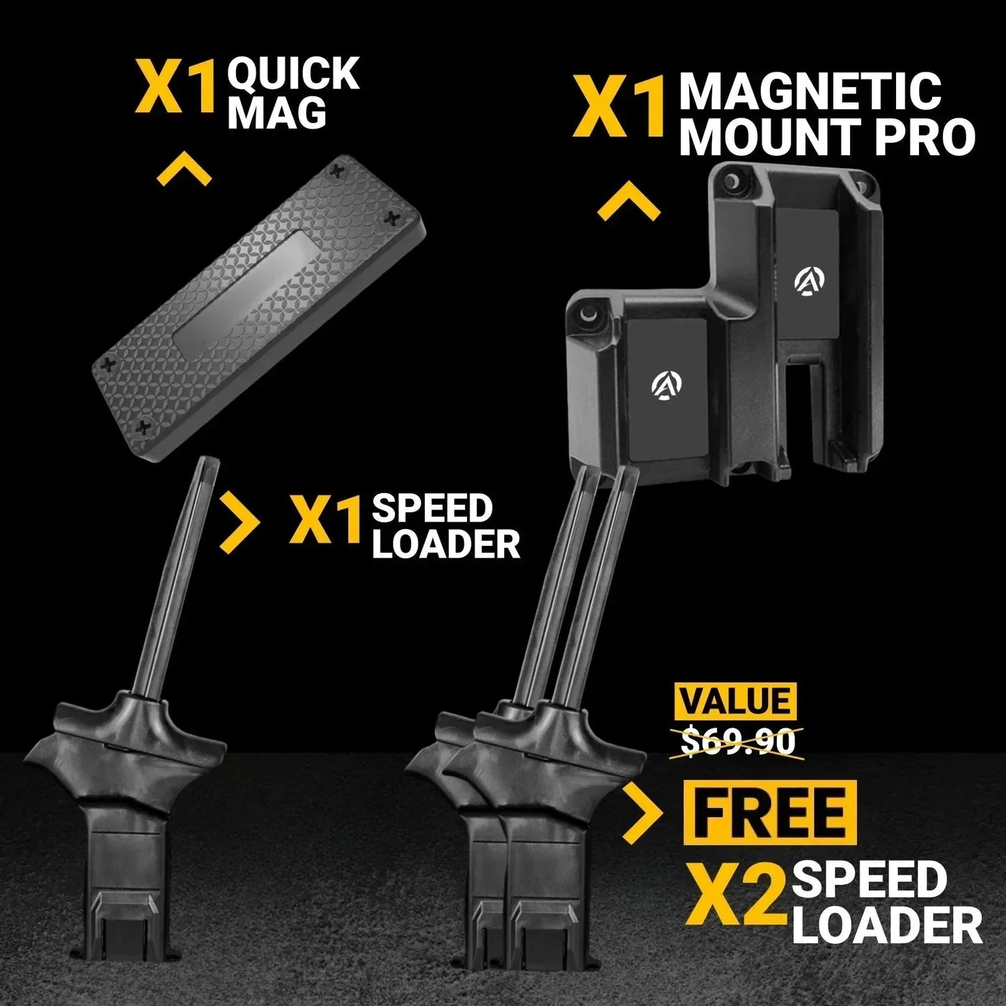 Magnetic Mount Pro - Elite Pack - Armament USA
