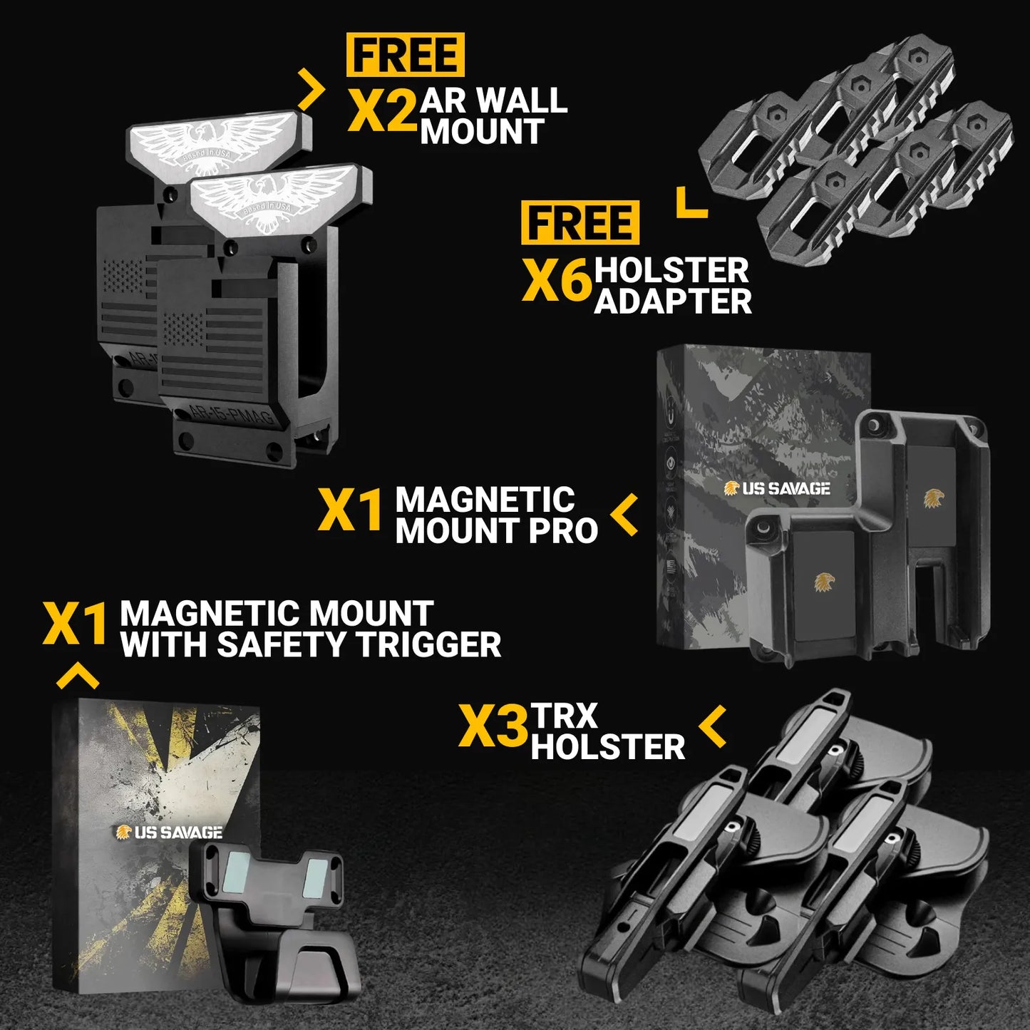 Get All in 1 - Package - US SAVAGE